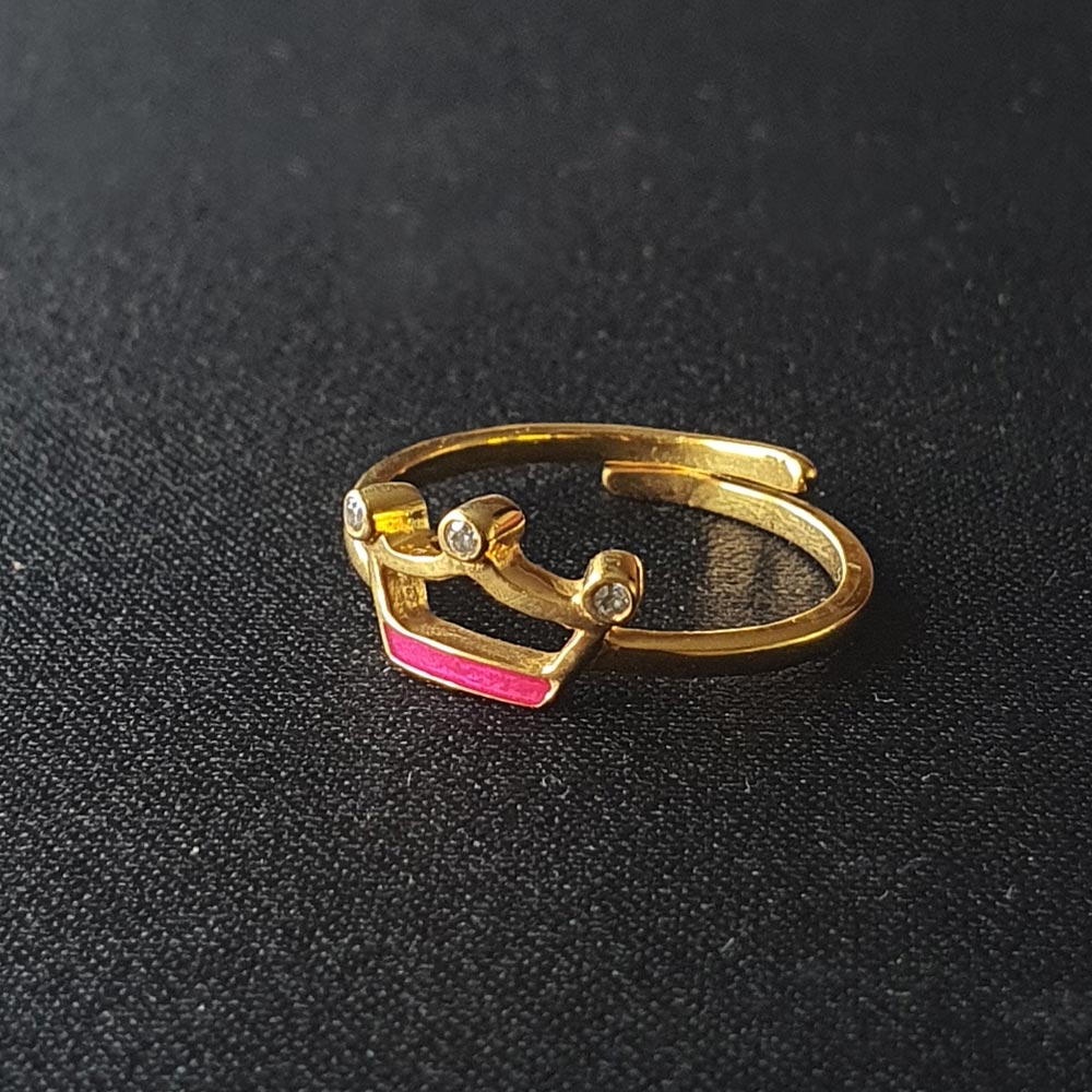 Royal Crown Stainless Steel Retro Black Gold Rhinestone Man Woman Rings  Simple For Male Girl Boyfriend Jewelry Gift Wholesale - Rings - AliExpress